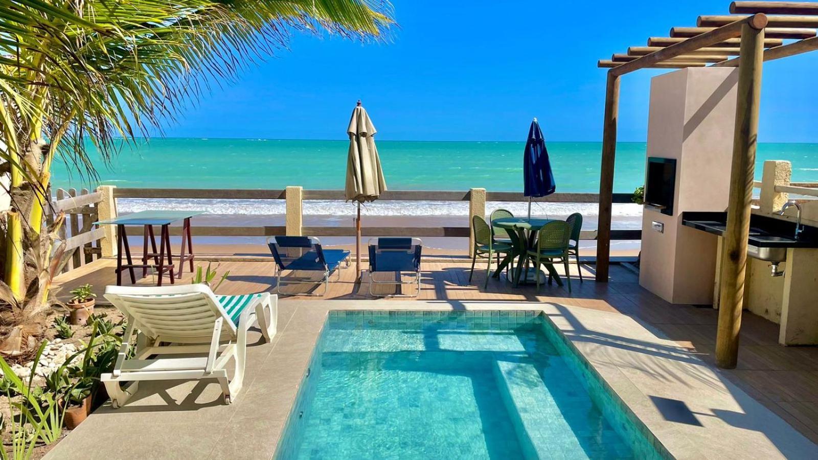 Casa Duplex Beira Mar Com Caseiro De Cortesia Em Maceio 外观 照片